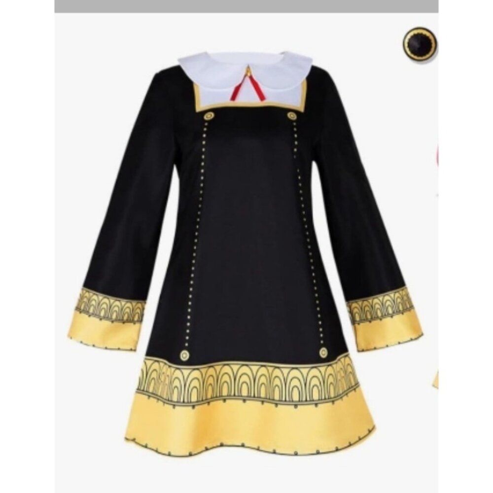 Anime Dress Anya Forger Spy Family Costume Dress Size 2XL